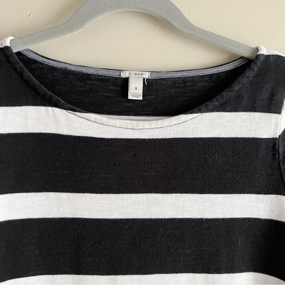 J. Crew Black and White Mini Dress - Picture 2 of 10